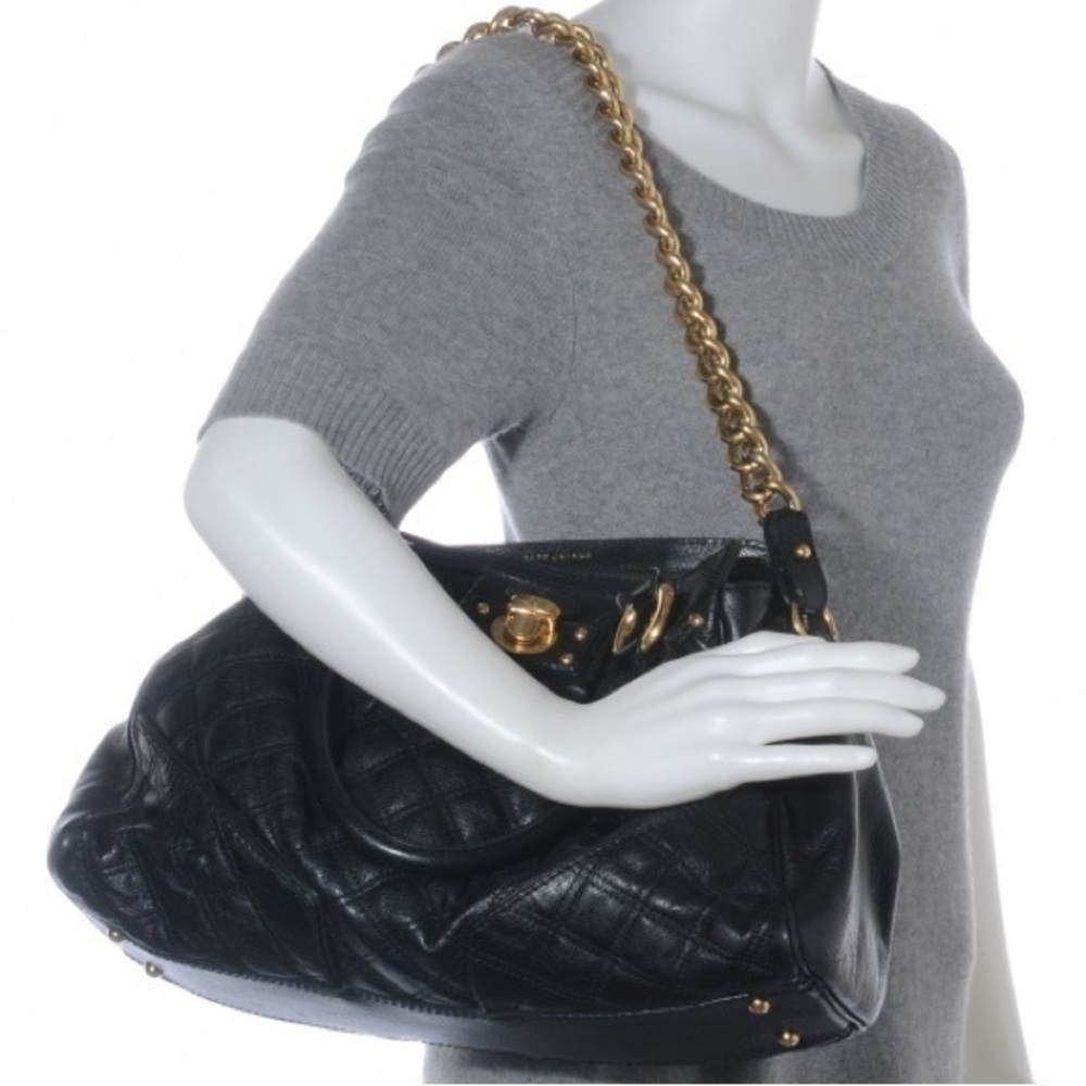 Marc Jacobs Quilted Bag in Black